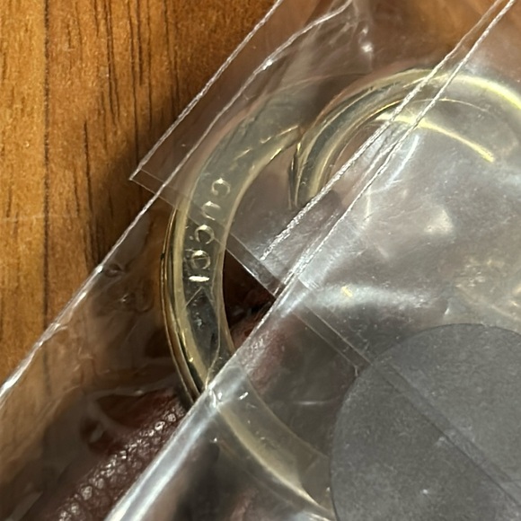 Brand New in Box Authentic Gucci GG Leather Bag Charm / Keychain / Keyring - Picture 9 of 12